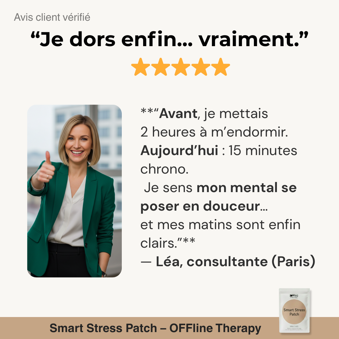 Kit 30 Patchs Intelligents Stress & Sommeil