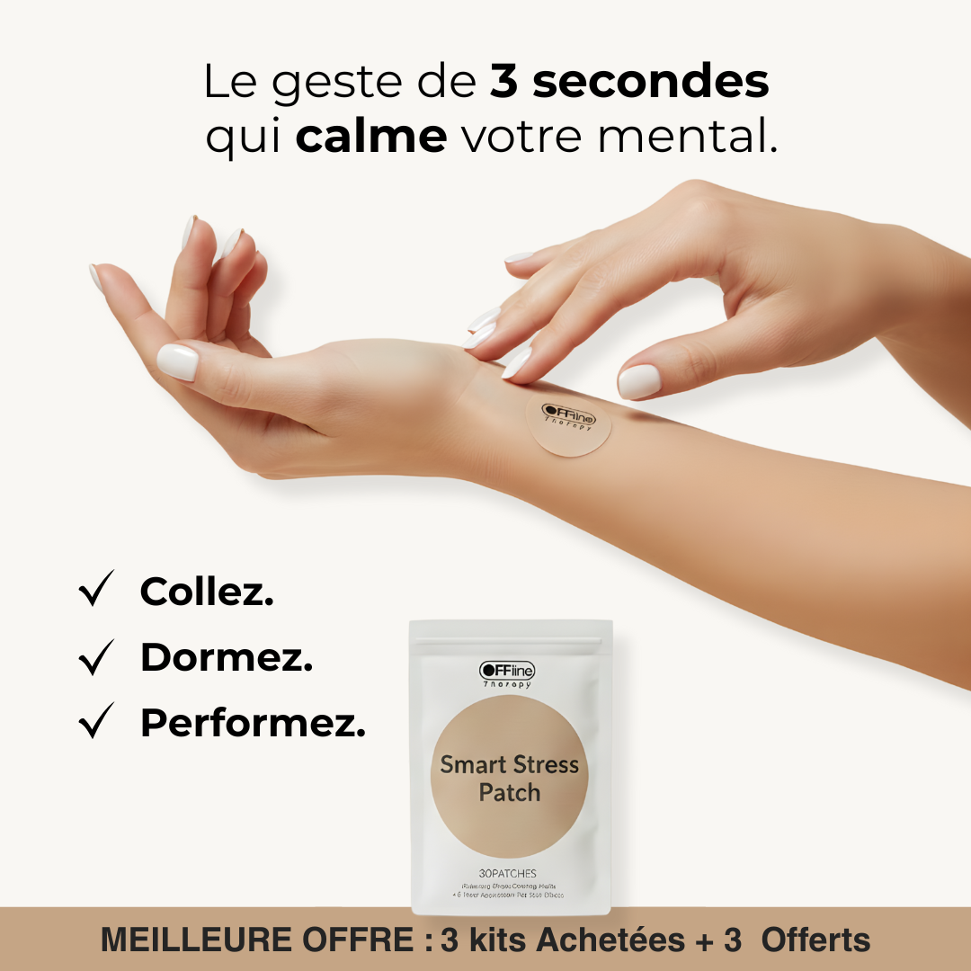 Kit 30 Patchs Intelligents Stress & Sommeil